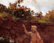 温斯洛 荷默 : Girl in a Garden